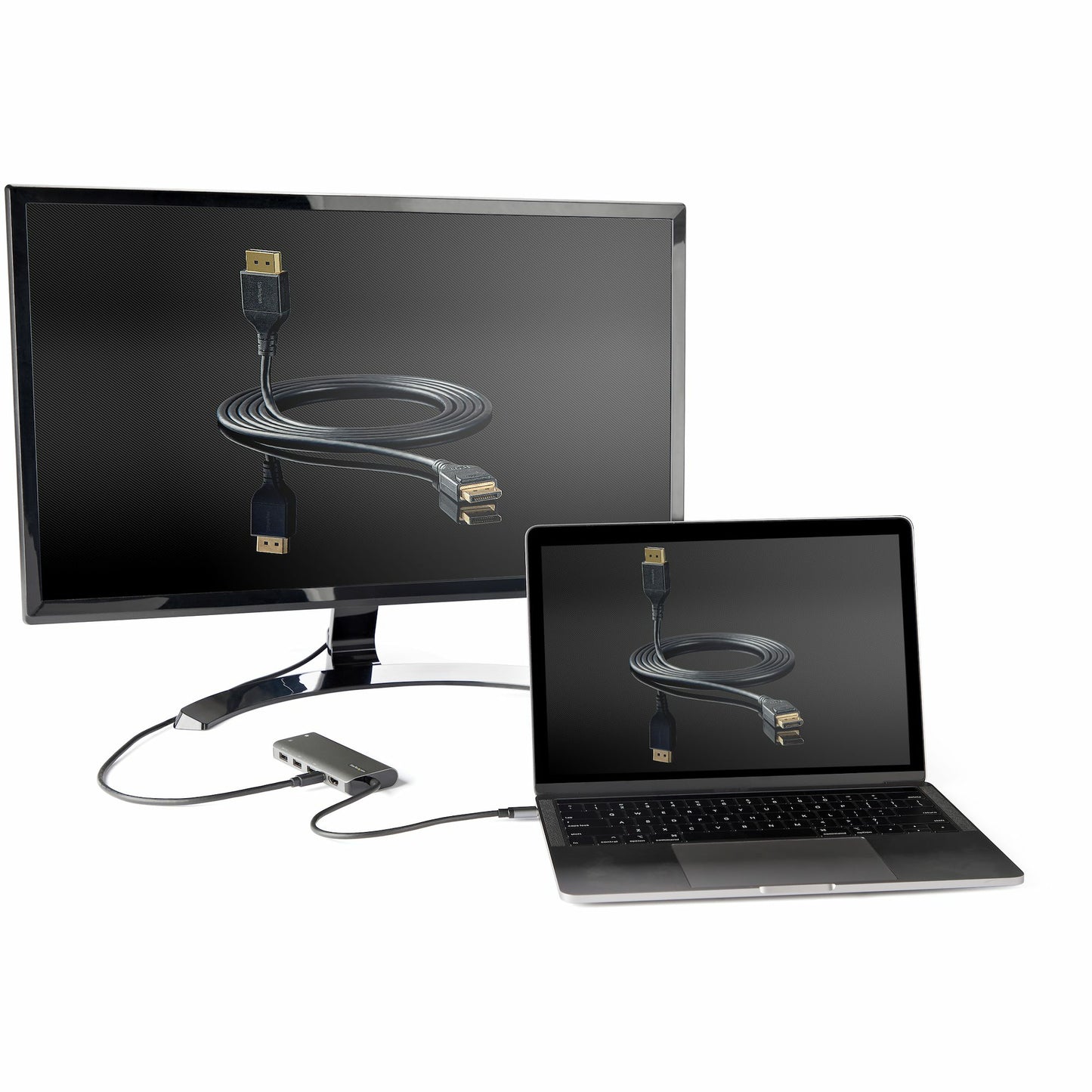 StarTech.com DKT31CMDPHPD base para laptop o replicador de puertos Alámbrico USB 3.2 Gen 1 (3.1 Gen 1) Type-C Negro, Plata