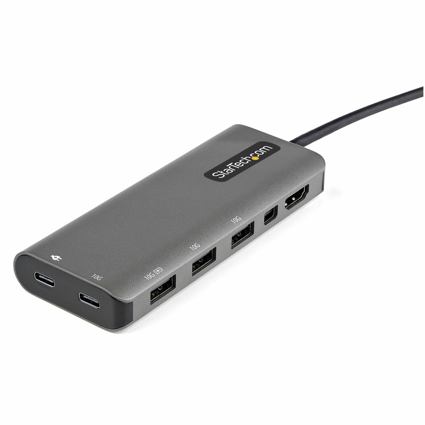 StarTech.com DKT31CMDPHPD base para laptop o replicador de puertos Alámbrico USB 3.2 Gen 1 (3.1 Gen 1) Type-C Negro, Plata