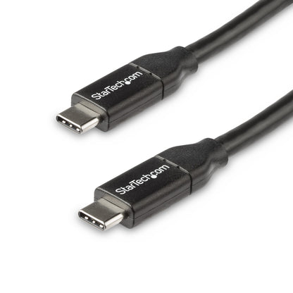 StarTech.com USB2C5C50CM cable USB 0.5 m 0.48 Gbit/s 100 W Negro