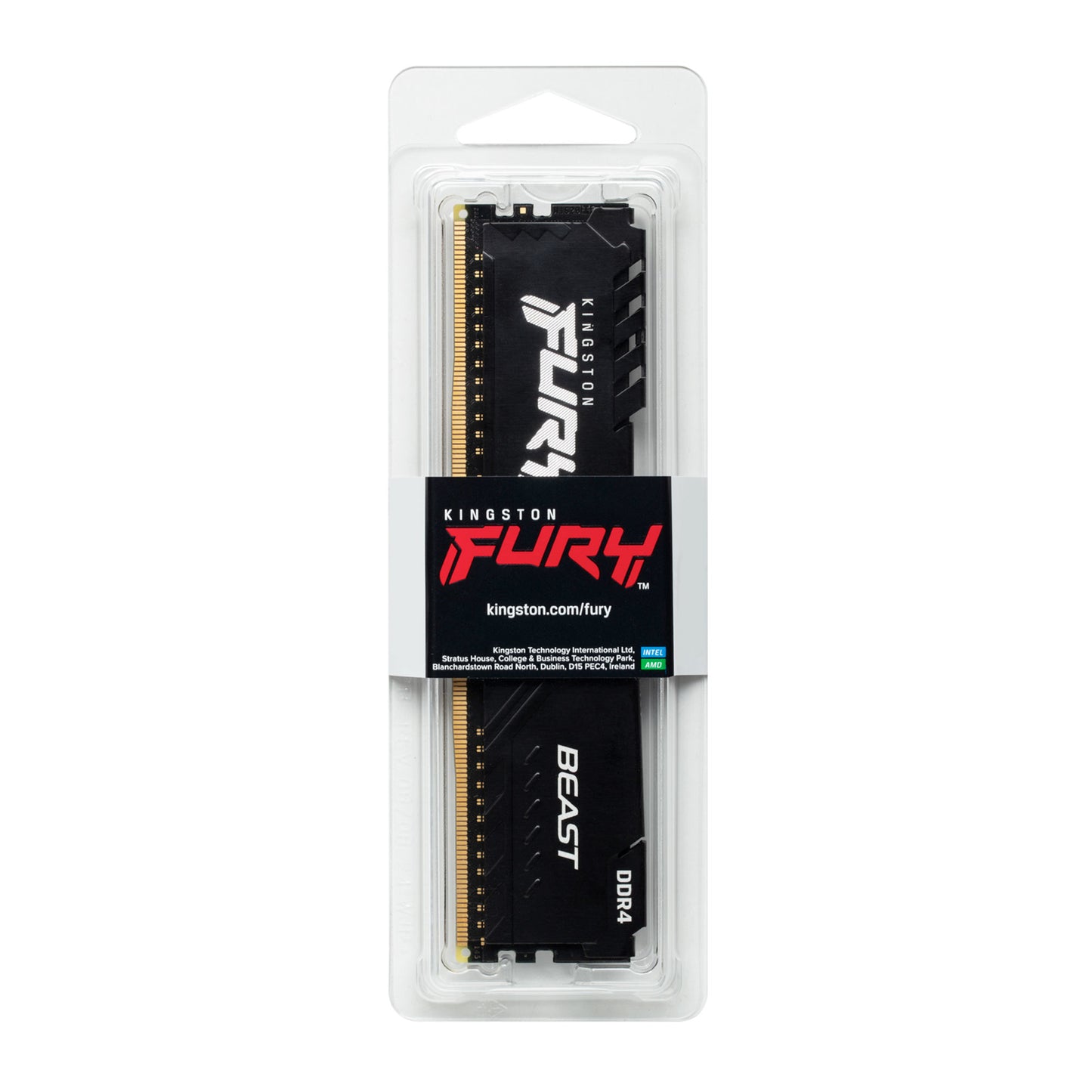 Kingston Technology FURY Beast módulo de memoria 8 GB 1 x 8 GB DDR4 3200 MT/s 288-pin DIMM