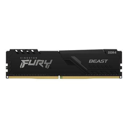 Memoria Ram Kingston FURY Beast 8 GB 3200MHz DDR4 CL16 DIMM Color Negro
