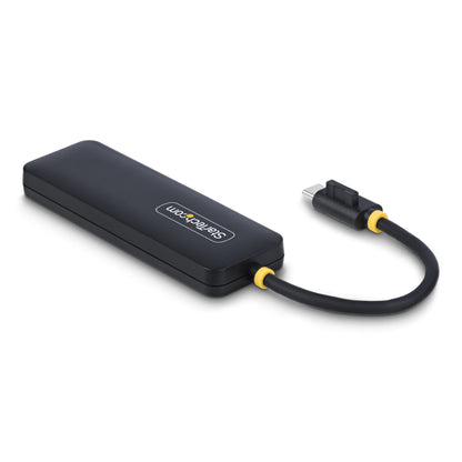 StarTech.com H5C4A-USB-HUB nodo concentrador USB 3.2 Gen 1 (3.1 Gen 1) Type-C 5000 Mbit/s Negro