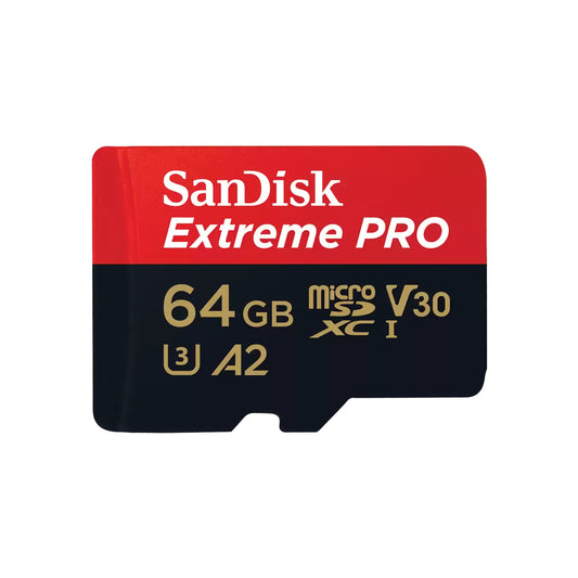 Memoria Flash Sandisk Extreme Pro 64GB MicroSDXC A2 V30