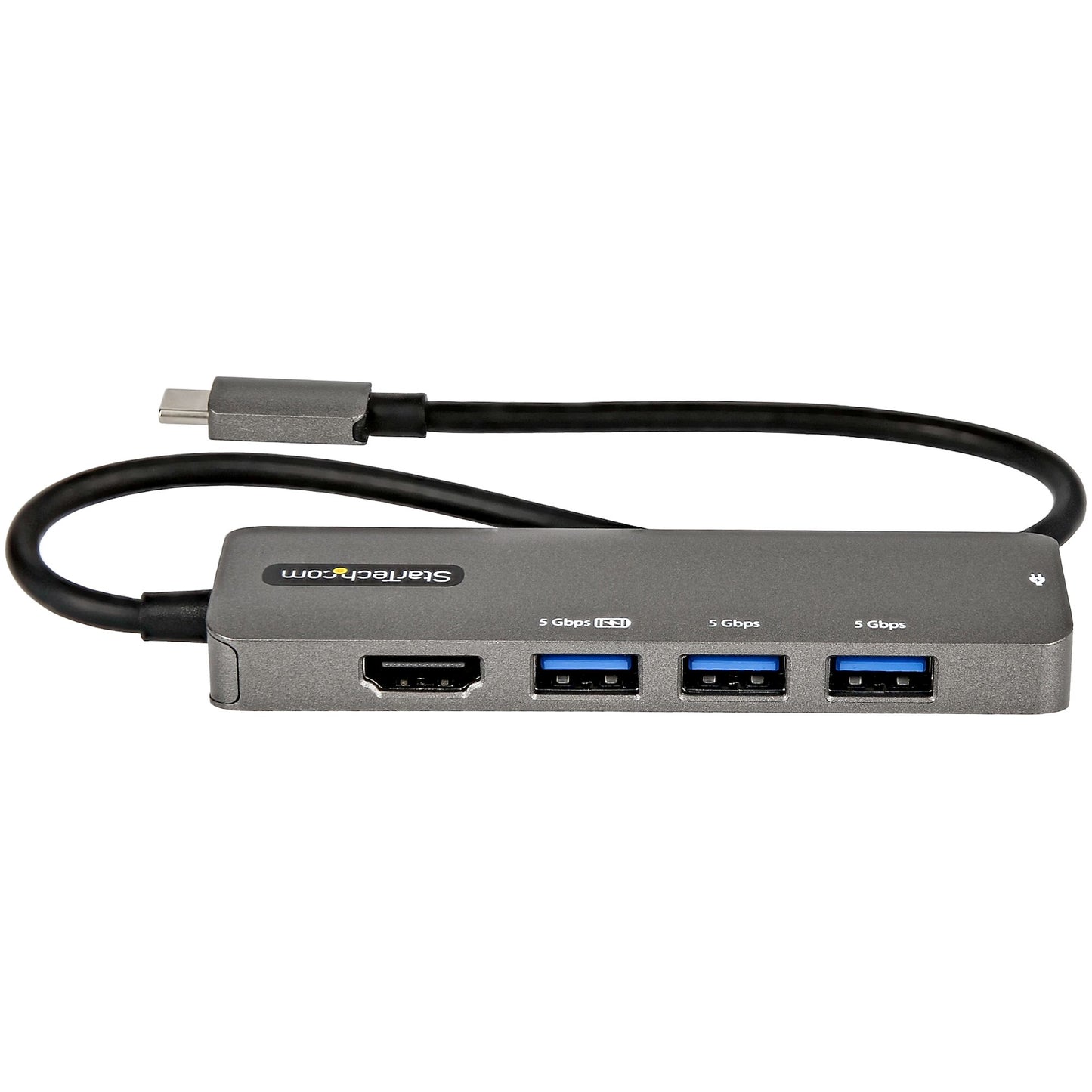 StarTech.com DKT30CHPD3 base para laptop o replicador de puertos USB 3.2 Gen 1 (3.1 Gen 1) Type-C Negro, Gris