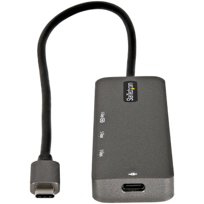 StarTech.com DKT30CHPD3 base para laptop o replicador de puertos USB 3.2 Gen 1 (3.1 Gen 1) Type-C Negro, Gris
