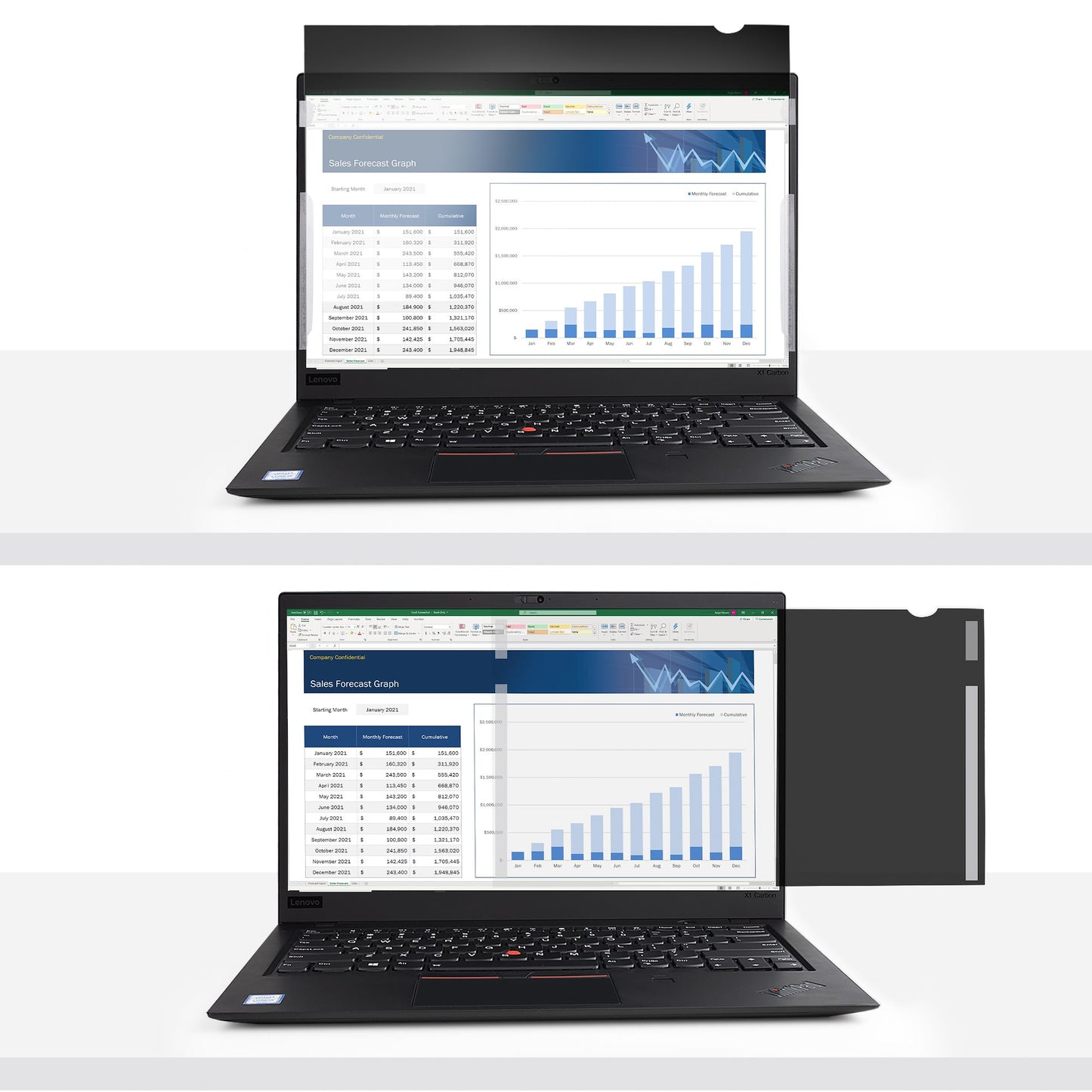 StarTech.com 173L-PRIVACY-SCREEN filtro para monitor 43.9 cm (17.3") Computadora portátil Filtro de privacidad para pantallas sin marco