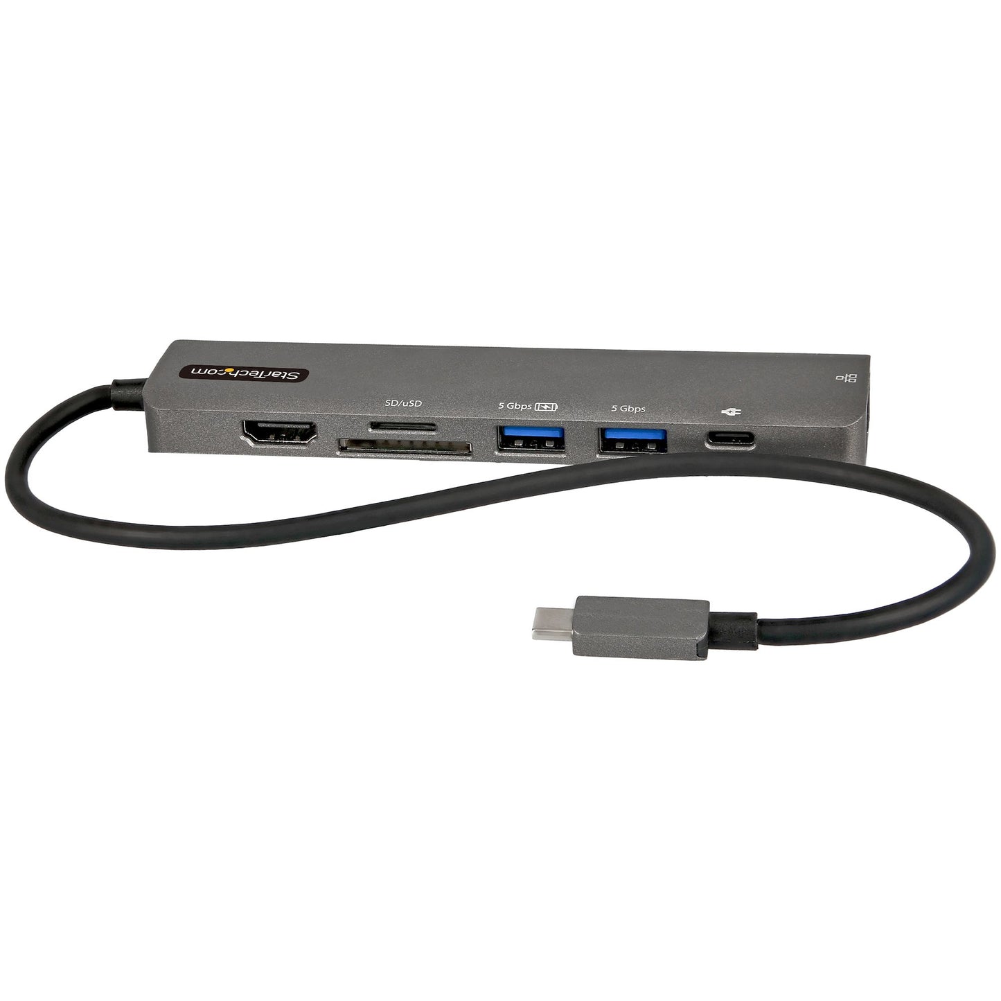 StarTech.com DKT30CHSDPD1 base para laptop o replicador de puertos Alámbrico USB 3.2 Gen 1 (3.1 Gen 1) Type-C Negro, Gris