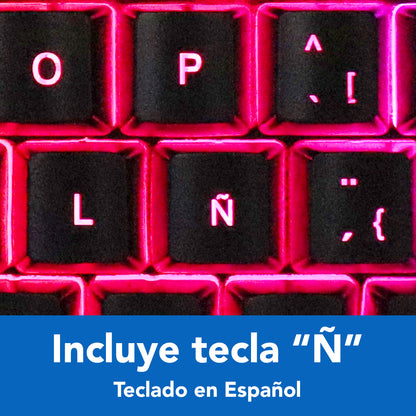 BRobotix 458977 teclado Ratón incluido Juego USB Negro