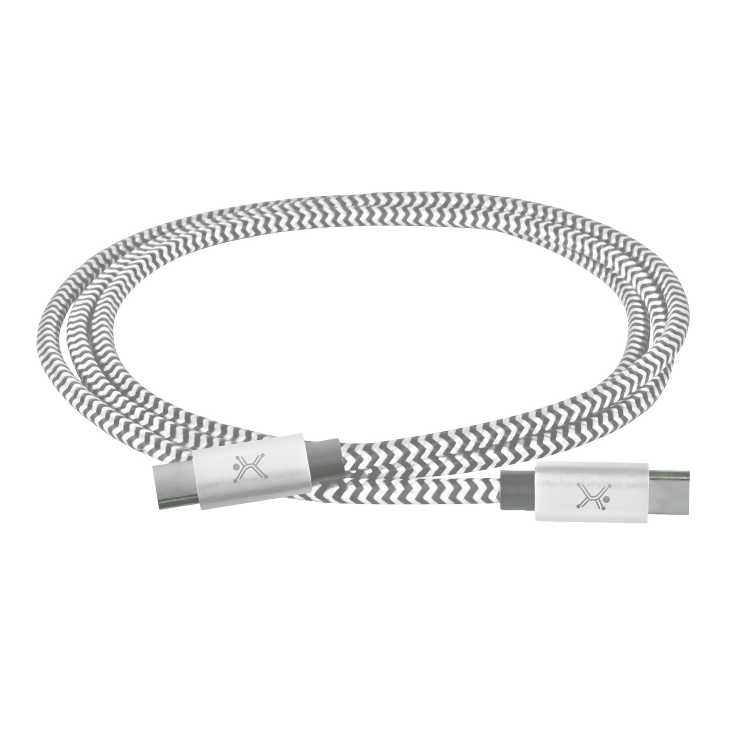Perfect Choice PC-101697 cable USB USB 2.0 1 m USB C Blanco, Gris