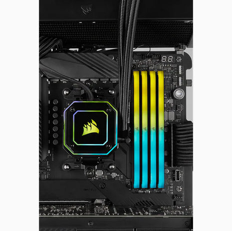 Memoria RAM Corsair Vengeance 16GB DDR4 3200MHz DIMM RGB XMP Negro CL16