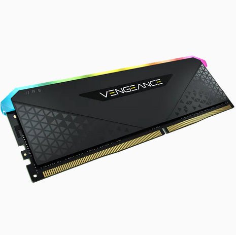 Memoria RAM Corsair Vengeance 16GB DDR4 3200MHz DIMM RGB XMP Negro CL16