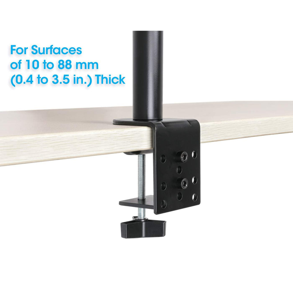 Soporte Monitor Manhattan Escritorio para 13" a 32"/Laptop 10" a 17" Hasta 8 Kg Altura Ajustable