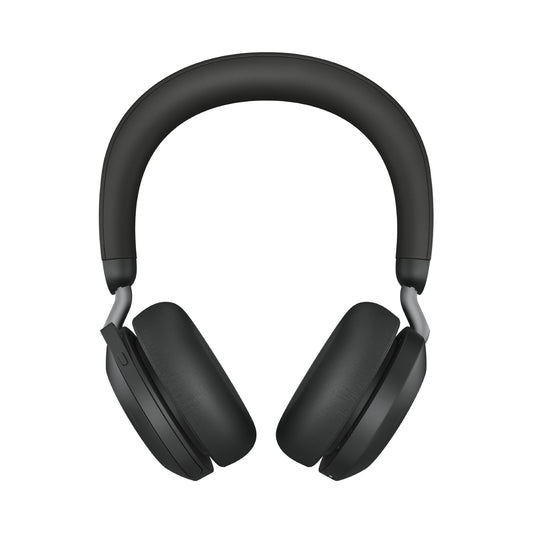 Jabra Evolve2 75 Auriculares Inalámbrico y alámbrico Diadema Llamadas/Música USB Tipo C Bluetooth Base de carga Negro