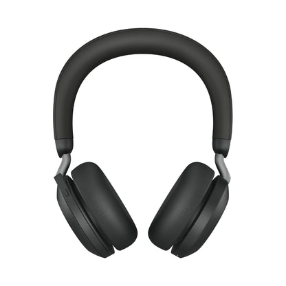 Jabra Evolve2 75 Auriculares Inalámbrico Diadema Oficina/Centro de llamadas USB Tipo C Bluetooth Base de carga Negro