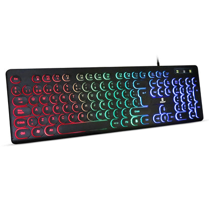 BRobotix 963098 teclado Hogar USB Negro