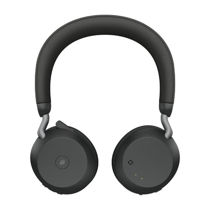 Jabra Evolve2 75 Auriculares Inalámbrico Diadema Oficina/Centro de llamadas USB Tipo C Bluetooth Base de carga Negro