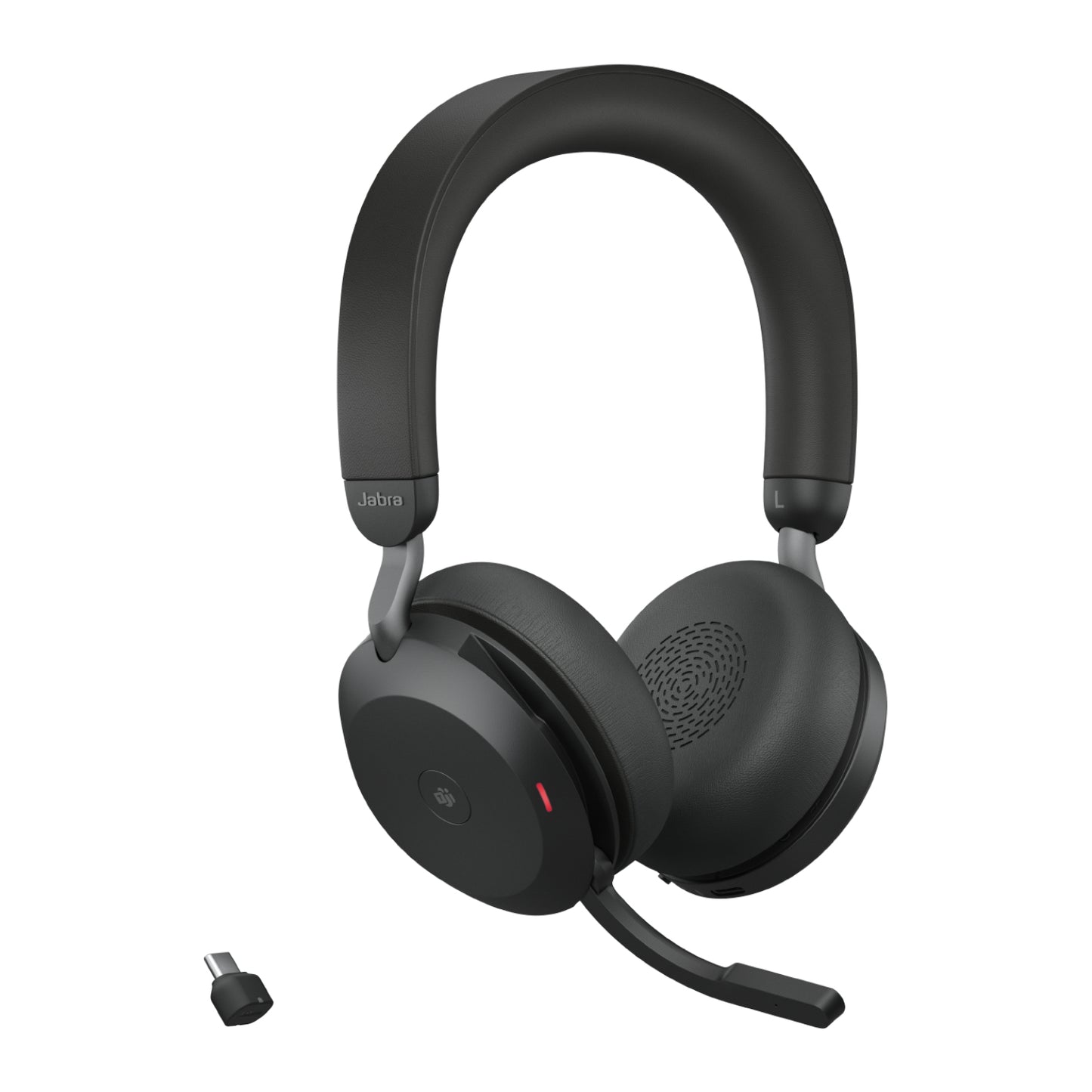 Jabra Evolve2 75 Auriculares Inalámbrico y alámbrico Diadema Llamadas/Música USB Tipo C Bluetooth Base de carga Negro