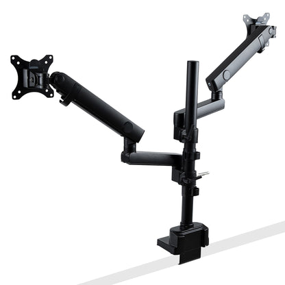 StarTech.com ARMDUALPIVOT soporte para pantalla plana 81.3 cm (32") Escritorio Negro