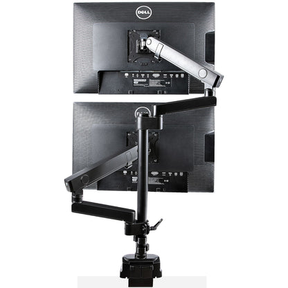 StarTech.com ARMDUALPIVOT soporte para pantalla plana 81.3 cm (32") Escritorio Negro