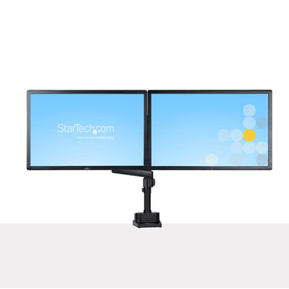 StarTech.com ARMDUALPIVOT soporte para pantalla plana 81.3 cm (32") Escritorio Negro