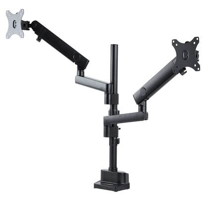 StarTech.com ARMDUALPIVOT soporte para pantalla plana 81.3 cm (32") Escritorio Negro