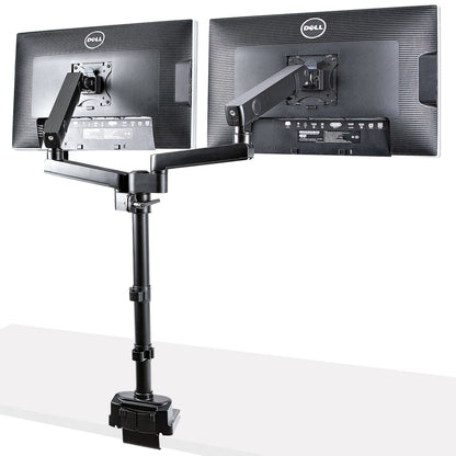 StarTech.com ARMDUALPIVOT soporte para pantalla plana 81.3 cm (32") Escritorio Negro