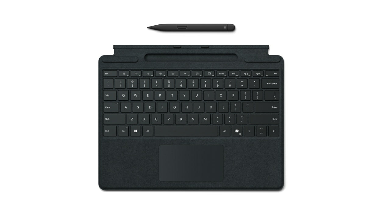 Microsoft Surface Pro Keyboard w/ Slim Pen Microsoft Cover port Negro