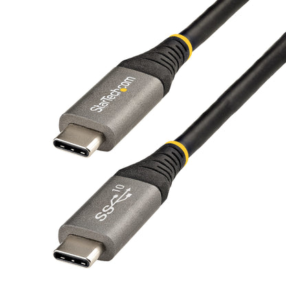 StarTech.com USB31CCV1M cable USB USB 3.2 Gen 2 (3.1 Gen 2) USB C 10 Gbit/s Negro, Gris
