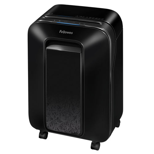 Trituradora Fellowes Powershred LX170 Corte Cruzado 12 Hojas 5.8 Galones Color Negro