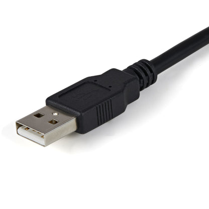 StarTech.com ICUSB2322F cable serial Negro 2.1 m USB 2.0 A 2 x DB-9
