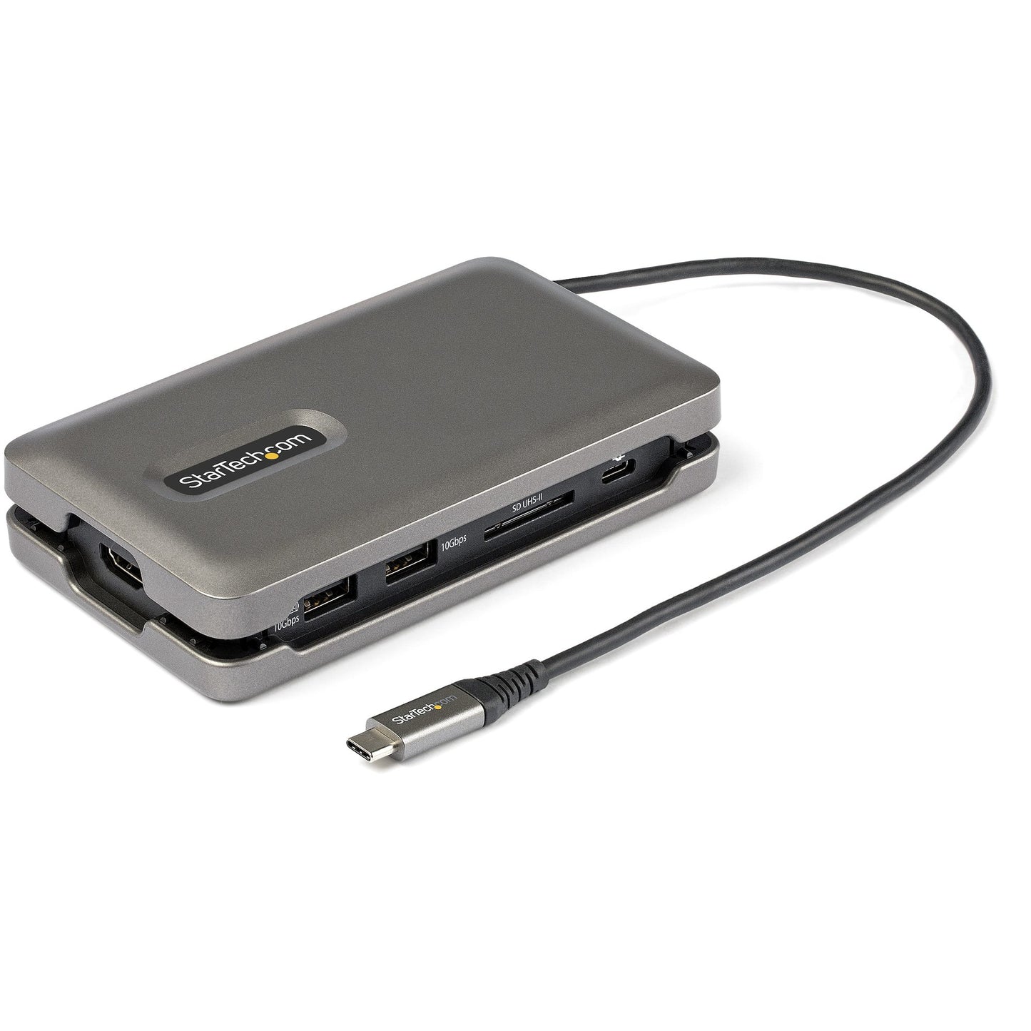 StarTech.com DKT31CSDHPD3 base para laptop o replicador de puertos Alámbrico USB 3.2 Gen 2 (3.1 Gen 2) Type-C Gris