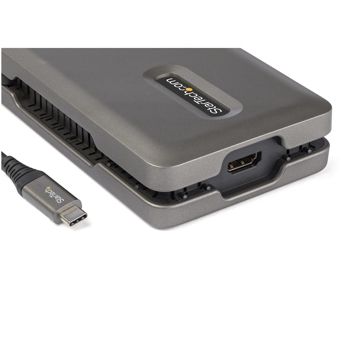 StarTech.com DKT31CSDHPD3 base para laptop o replicador de puertos Alámbrico USB 3.2 Gen 2 (3.1 Gen 2) Type-C Gris