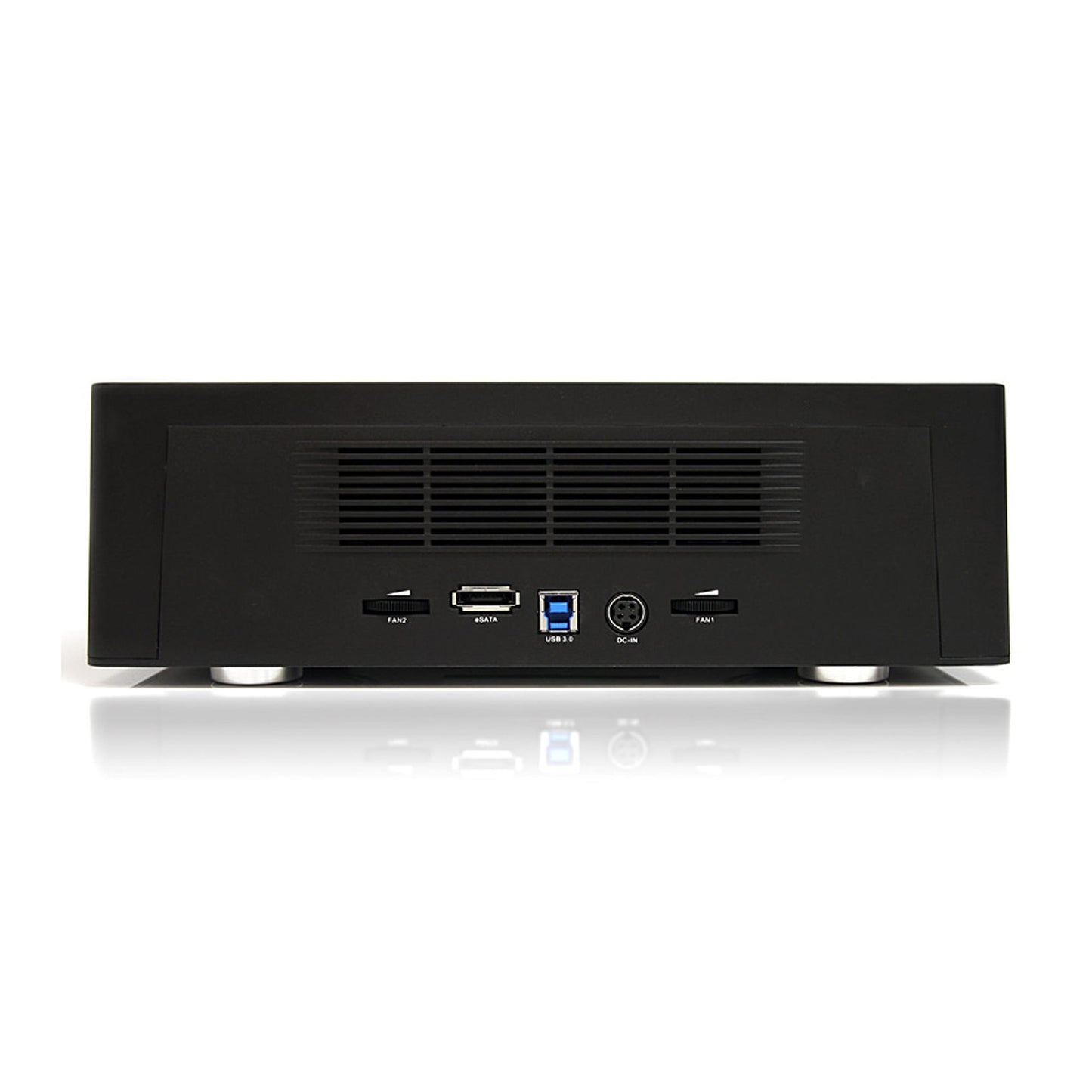 StarTech.com SATDOCK4U3RE duplicador de datos o soporte Duplicador de discos duros Negro 3 copias