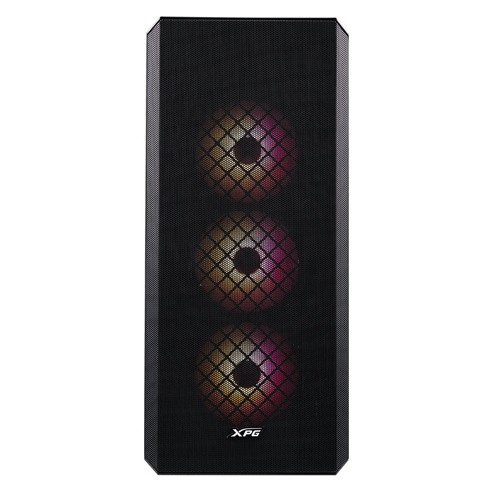 Gabinete XPG Defender ATX Media Torre Panel Vidrio Templado Negro