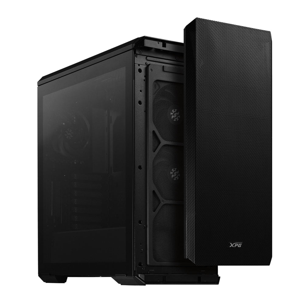 Gabinete XPG Defender ATX Media Torre Panel Vidrio Templado Negro