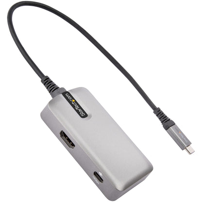 StarTech.com DKT31CHPD3 base para laptop o replicador de puertos Alámbrico USB 3.2 Gen 2 (3.1 Gen 2) Type-C Gris