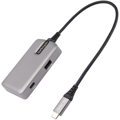 StarTech.com DKT31CHPD3 base para laptop o replicador de puertos Alámbrico USB 3.2 Gen 2 (3.1 Gen 2) Type-C Gris
