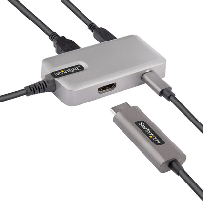 StarTech.com DKT31CHPD3 base para laptop o replicador de puertos Alámbrico USB 3.2 Gen 2 (3.1 Gen 2) Type-C Gris