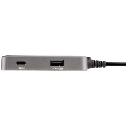 StarTech.com DKT31CHPD3 base para laptop o replicador de puertos Alámbrico USB 3.2 Gen 2 (3.1 Gen 2) Type-C Gris