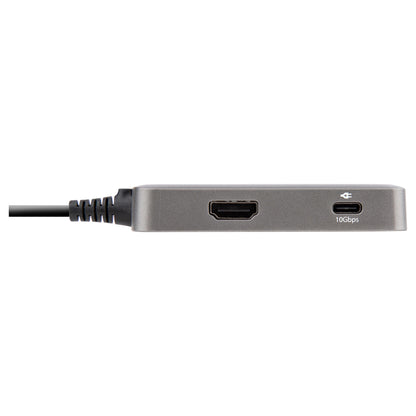 StarTech.com DKT31CHPD3 base para laptop o replicador de puertos Alámbrico USB 3.2 Gen 2 (3.1 Gen 2) Type-C Gris