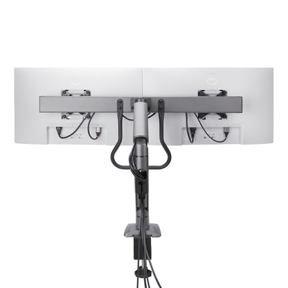 StarTech.com H2M1AS2-MONITOR-ARM soporte para pantalla plana 68.6 cm (27") Escritorio Negro