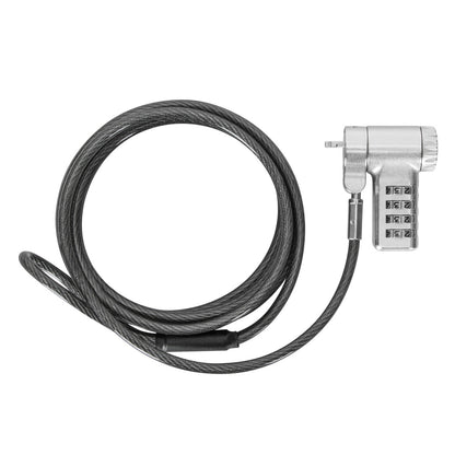 Targus ASP96GLX-S cable antirrobo Plata 2 m