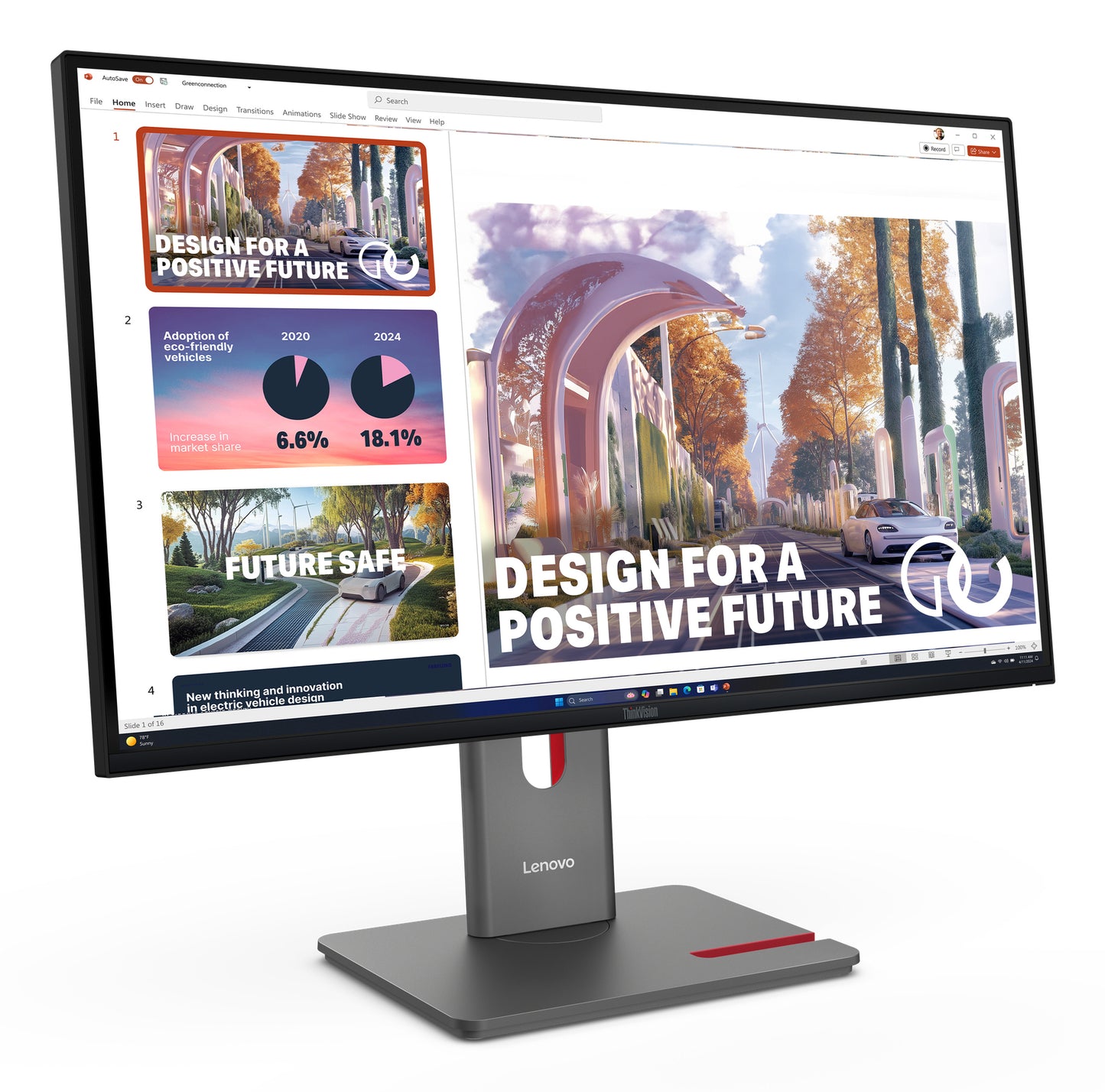 Lenovo ThinkVision P27QD-40 monitor de computadora 68.6 cm (27") 2560 x 1440 Pixeles Wide Quad HD LED Negro