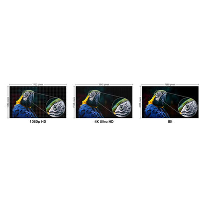 Cable Manhattan HDMI Certificado Ultra Alta Velocidad 8K a 60Hz/4K a 120Hz C/Ethernet 2m Color Negro