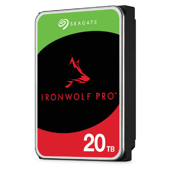 Seagate IronWolf Pro ST20000NT001 disco duro interno 20 TB 7200 RPM 256 MB 3.5"
