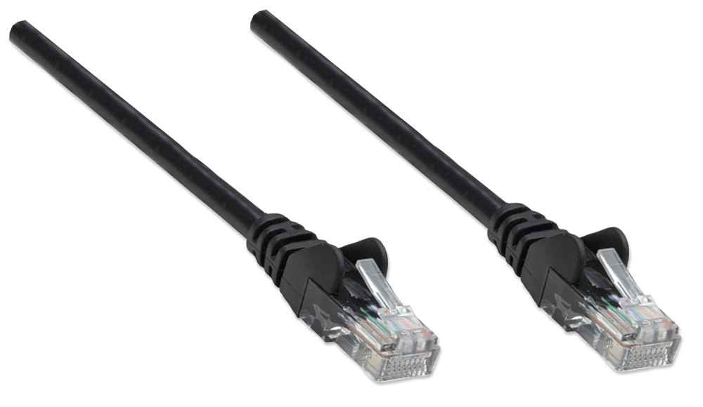 Intellinet 320788 cable de red Negro 7.5 m U/UTP (UTP)