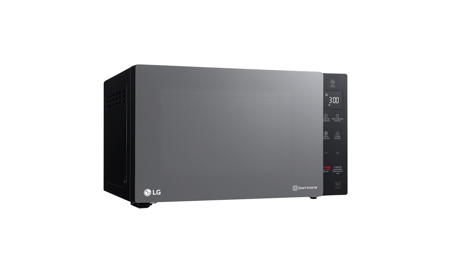 Horno Microondas LG Smart Inverter NeoChef 1.5 pies EasyClean negro/plata