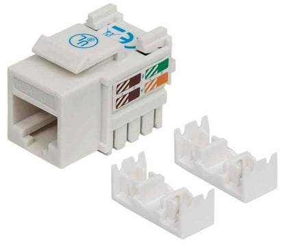 Jack Intellinet Cat 6 de Impacto(Keystone) Color Blanco