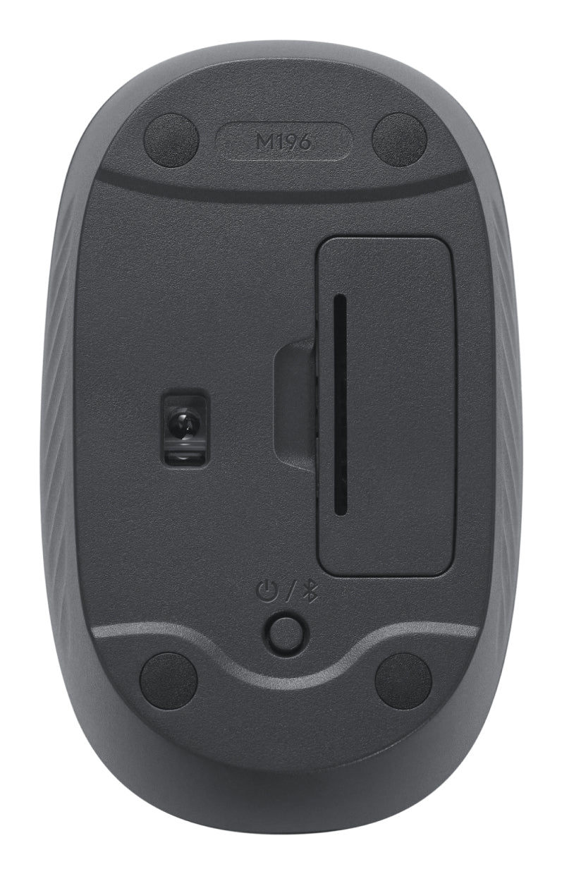 Mouse Logitech M196 Optico Bluetooth 1000 Dpi 10 Color Grafito