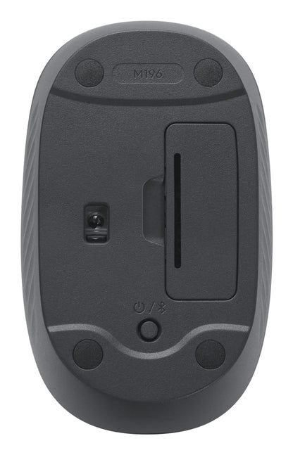 Mouse Logitech M196 Optico Bluetooth 1000 Dpi 10 Color Grafito